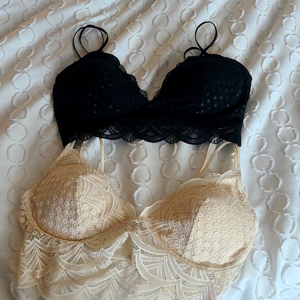 Bralettes, set of 2